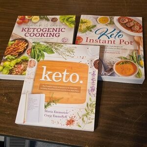 Keto Cookbooks Bundle of 3 - Maria Emmerich